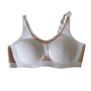 Honeylove White Bra with Tan Details